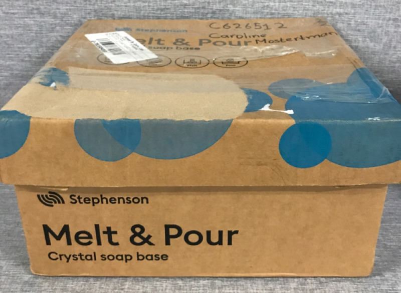 Stephenson Melt & Pour Crystal Soap Base Block Of 11.4 kg