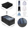 New Set Augfox Wardrobe Clothes Organizer Black - 2