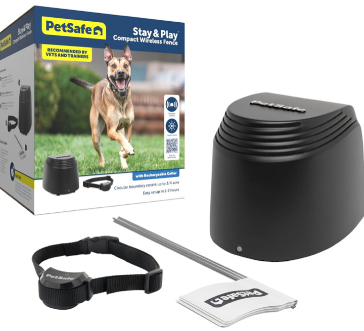 New PetSafe Stay & Play Compact Wireless Fence