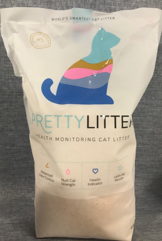 New PrettyLitter Health Monitoring Cat Litter