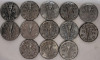 1942 - 1945 Canadian Tombac & Victory Nickels . 30 Nickels - 5