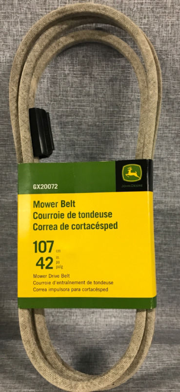 New John Deere Mower Drive Belt 42”