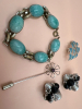 Vintage Bracelet Japan Earrings Pin