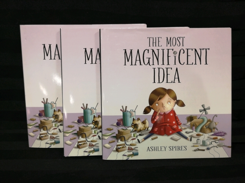 3 New Copies of "The Most Magnificent Idea" by Ashley Spires