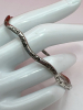 Designer signed 925 Sterling Silver Wave Bracelet