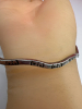 Designer signed 925 Sterling Silver Wave Bracelet - 5