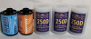 New - 35mm Kodak 400 Tmax Camera Film , Fujifilm 200 Film Roll , 250D Hand Rolled Film ×3 - 3