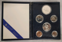 1985 Canadian Uncirculated Coin Set in Case