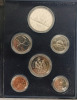 1985 Canadian Uncirculated Coin Set in Case - 2