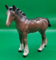 Vintage Beswick Shire Foal 5"