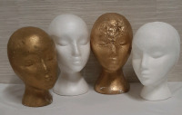 Four Foam Heads 2 are 10" 2 are 11"