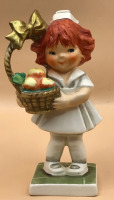 Goebel Charlot Byj Cheer Up Redhead Figurine W Germany 5 inches tall