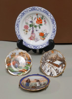 Vintage Limoges Miniature Plates and a Pin Dish