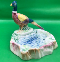 Beswick England Pheasant Ashtray 3.5 inches tall