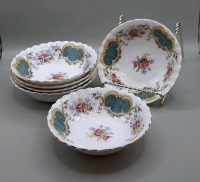 Vintage 6 Royal Albert Berkley Dessert Bowls 5.25"