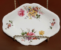 Vintage Royal Crown Derby Derby Posies Scalloped Dish 6.25"