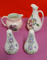 Vintage Radford Creamer Radford Jug Radford Salt and Pepper