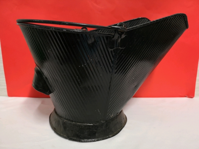 Metal Coal Ash Bucket Scuttle
