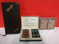 Vintage Playing Cards + Bridge Card Case