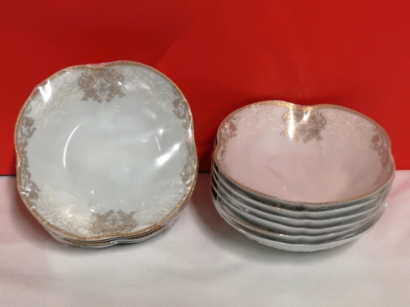 12 New Paradis Chini Bowls - Top Grade Porcelain