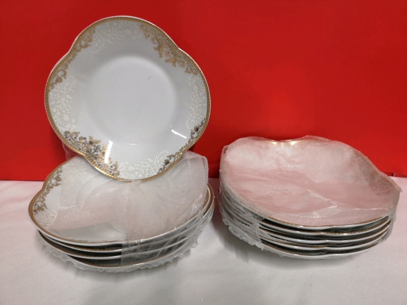 10 New Paradis Chini Bowls - Top Grade Porcelain