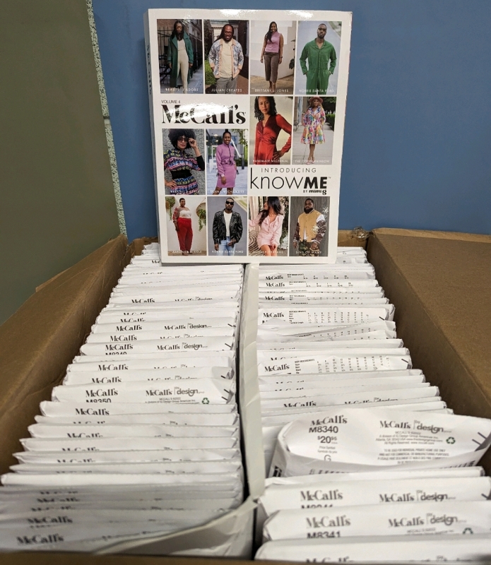 60+ McCall's Sewing Patterns and pattern orderbook.