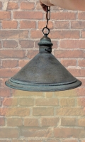 Vintage Industrial Style American Co Op Hanging Lamp (Working!)