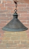 Vintage Industrial Style American Co Op Hanging Lamp (Working!)