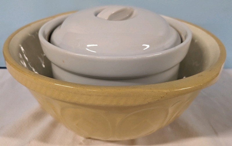 Bowl and a Crock.