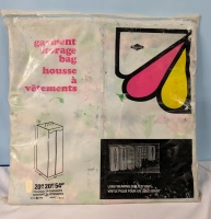 Vintage Sealed Transco Long Vinyl Garment Storage Pag