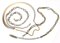 Funky Metal & Chain Belts in Silver & Gold Tones : Amp Up Your Outfits!