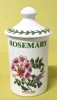 4 Darling Porcelain PORTMEIRION Botanical Garden Birds Lidded Herb Cannisters - 2