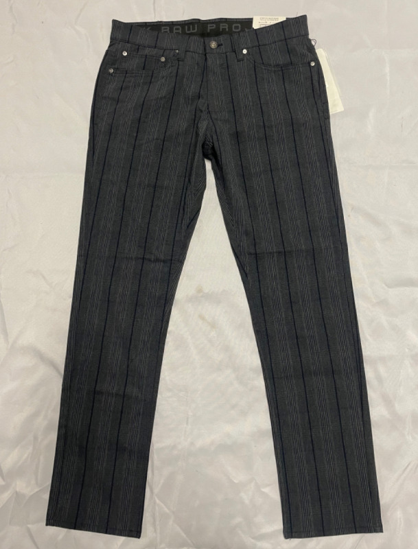NEW Projek Raw Acti Flex Pants , Misnight Grey , size : W: 34 L: 32
