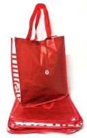 10 New Lululemon Reusable Shopping Bags (Red)