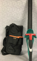 Fiskars Heavy Duty Garden Sewing Tote Carry Bag Shoulder Strap Handles & Bosch AHS 52 LI Hedge Trimmer