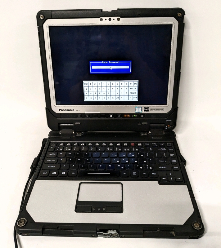 SAMSUNG Tough Book Laptop CF-VEK33 (As-Is : Password Protected)