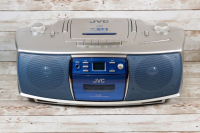 JVC RC-ST1 CD Boombox (Silver)