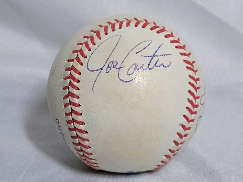 Toronto Blue Jays Joe Carter & Kelly Gruber Signed Baseball , No COA