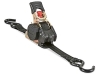 New Uline 1"x10" Retractable Ratchet Tie Down - H-9152