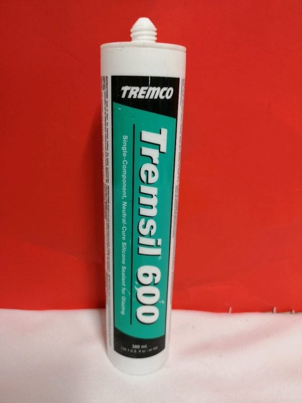 New Tremco Tremsil 600 - 300 mL Silicone Sealant - White