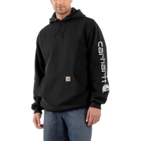 New - CARHARTT 2XL Loose Fit Midweight GraLogo Sleeve Graphic Sweatshirt , Black