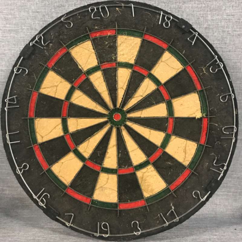 Heavy Duty Metal Rim Dartboard