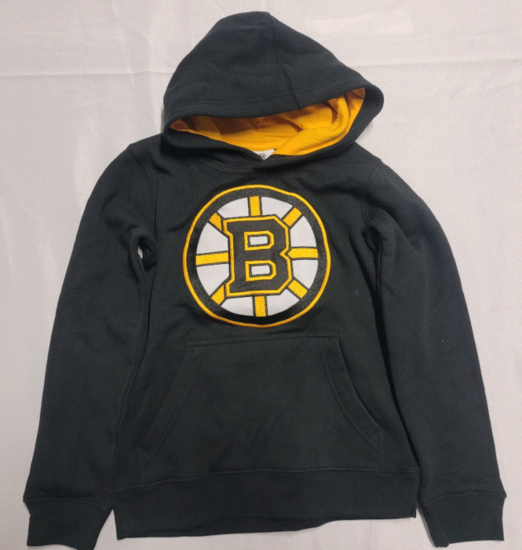 New with Tags - Boston Bruins Sweatshirt Hoodie , Size Youth Small