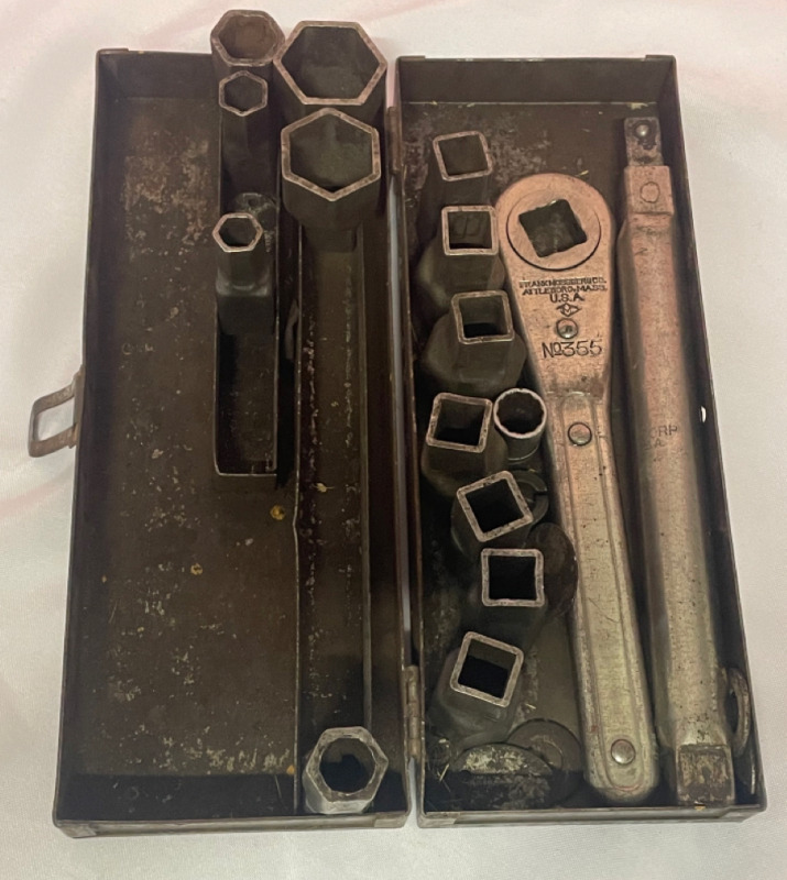 Vintage Socket Set with Case