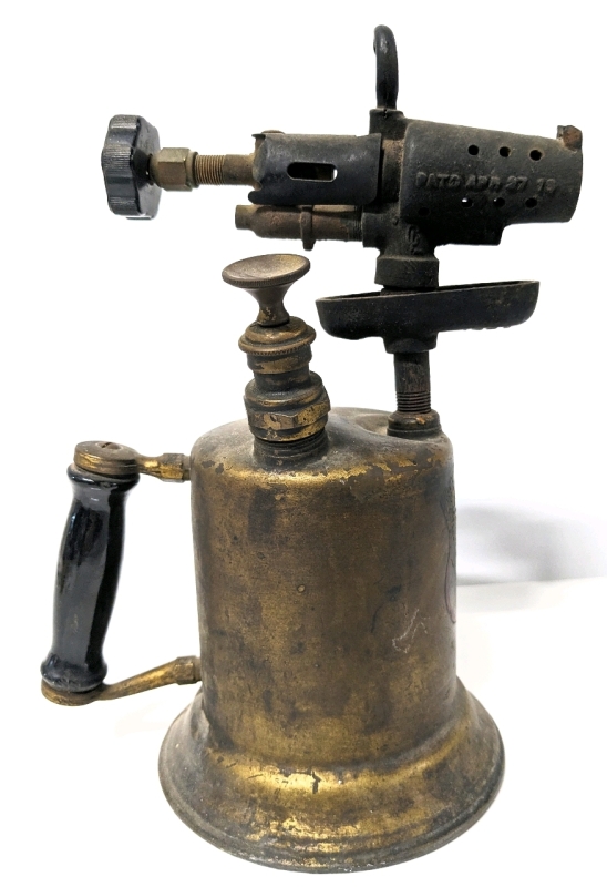 Vintage Clayton & Lambert Detroit Brass Blowtorch Patd Apr 27 10