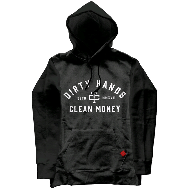 New TROLL CLOTHING DHCM Dirty Hands Clean Money 2-Tone Hoodie (Size XL)