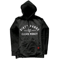 New TROLL CLOTHING DHCM Dirty Hands Clean Money 2-Tone Hoodie (Size XL)
