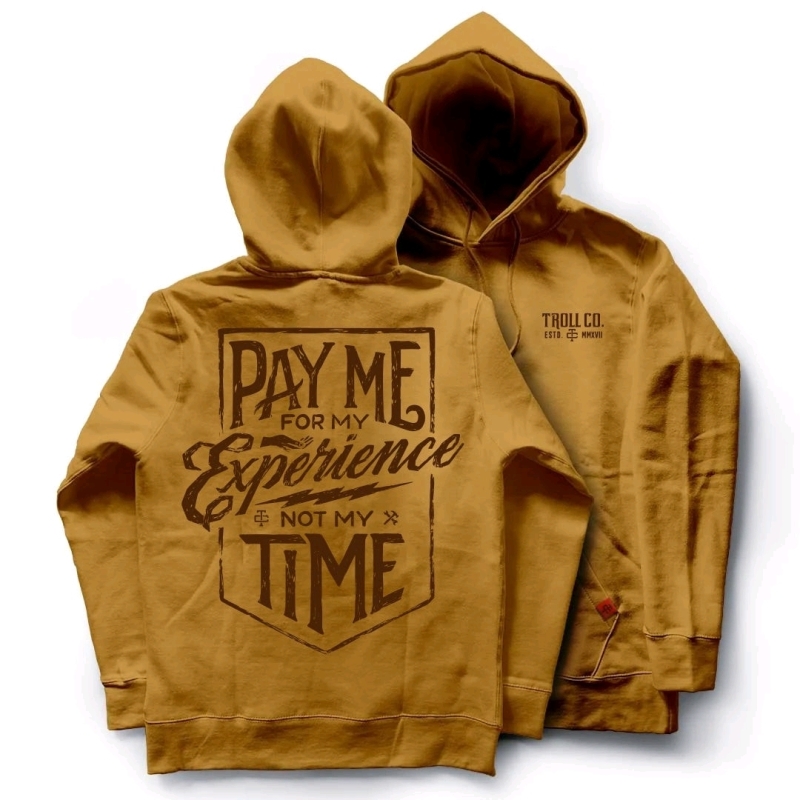 New TROLL CLOTHING Pay Me Hoodie (Size XL)