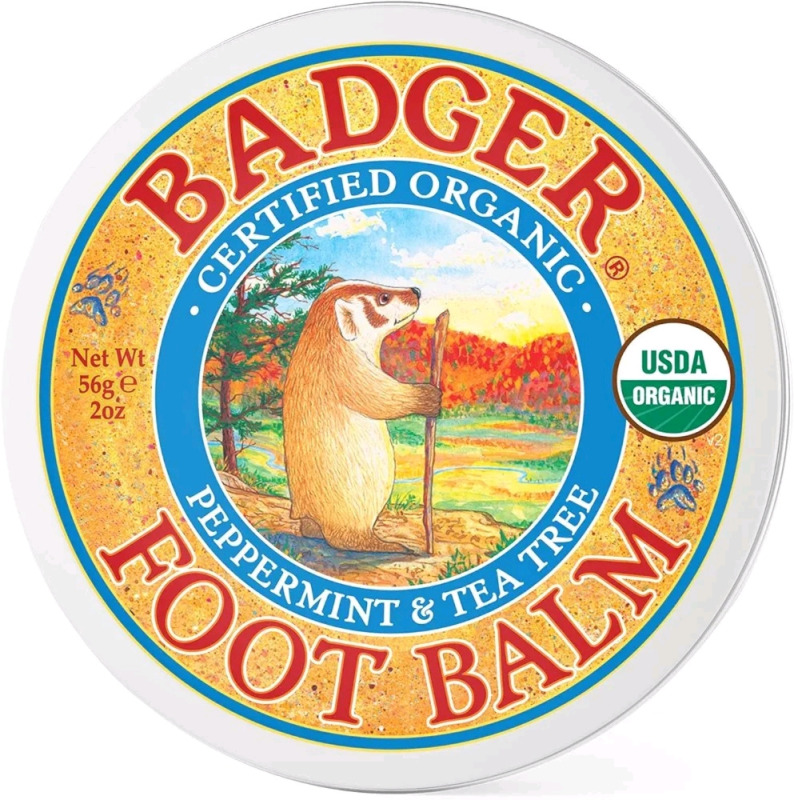 New Badger Foot Balm (21g) Peppermint & Tea Tree