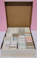 1990s Baseball & Hockey Trading Card Singles in Quad Long Box . 1000+ Cards